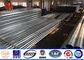 Conical Section Galvanized Steel Utility Poles 13m 800DAN With ASTMA 123 المزود