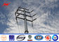 Electric Powerful IP65 Galvanised Steel Poles For Rural Electrical Projects المزود