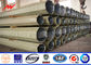 12 Sides 2.5KN Load 15m Galvanised Steel Poles Burial Type Galvanization Standard المزود