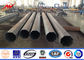 Round Tapered Electrical Transmission Line Poles For Overhead Line Project المزود