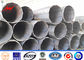 17M AWS D1.1 Galvanized Steel Pole / Steel Transmission Poles ISO Certification المزود