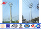 Galvanization Electrical Power Pole 69 kv Transmission Line Poles ASTM A123 Standard المزود