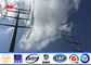 Galvanized ASTM A123 Outdoor Electrical Power Pole Steel Transmission Line Poles المزود