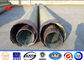 Bitumen Diameter 100 - 300 17M Electric Galvanized Steel Pole with Cross Arm المزود
