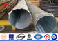 15m 450daN Bitumen Diameter 100mm-300mm Electric Galvanized Steel Pole المزود