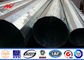 Bitumen Galvanized Steel Q345 Electric Power Pole With 355 Mpa Yield Strength المزود