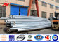 40ft 800 DaN Galvanized steel utility poles Electrical Power Monopole Q345 Material المزود