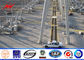 S500MC High Strength Power Line Steel Utility Pole For Electrical Transmission المزود
