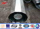 Yield Strength 460 MPA 4mm Electric Galvanized Steel Pole With Bitumen  المزود