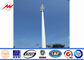 Communication Distribution Mono Pole Tower Customized Tapered 90 FT - 100 FT المزود