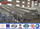 33KV 12m Steel Utility Power Poles For 33KV Electrical Power Distribution المزود