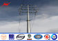 14m 850Dan Electrical Galvanized Steel Pole For Power Distribution Line المزود