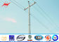 135kv Electricity Self Supporting Distribution Power Transmission Poles AWS D1.1 المزود