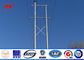 Medium Voltage Utility Power Poles For 69KV Distribution Line المزود