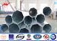 Tapered Electrical Steel Power Transmission Poles With Cross Arms المزود