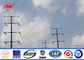 Electrical Transmission Line Steel Tubular Pole For Power Line Project المزود