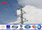 9m 200Dan Galvanized Steel Power Transmission Poles For Electrical  Line المزود