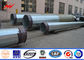 IP65 69kv Galvanised Steel Pole For Electrical Distribution Line Project المزود