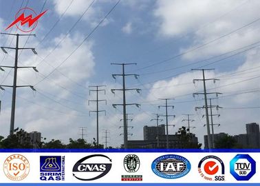 الصين NGCP 8 Sides 50FT Steel Utility Pole for 69KV Electrical Power Distribution with AWS D1.1 Standard المزود