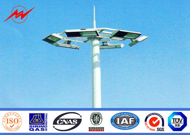 الصين Octagonal Stadium Football High Mast Tower Light Pole Custom 30M For Seaport المزود