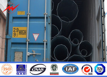 الصين Spray Paint Galvanised Steel Poles Street Dual Lamp Outdoor Light Pole المزود