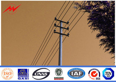الصين Octagonal Conical 12m Electric Power Pole For Power Transmission / Distribution المزود