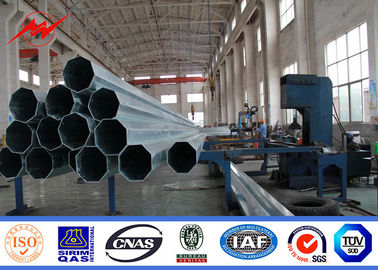 الصين 800Dan Galvanized Steel Tubular Pole 14m For Transmission Line Project , 10kv~550kv Power المزود
