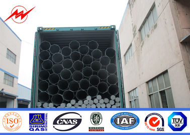 الصين 17M 1200DAN Power Transmission / Distribution Galvanized Steel Pole AWS D1. Load المزود