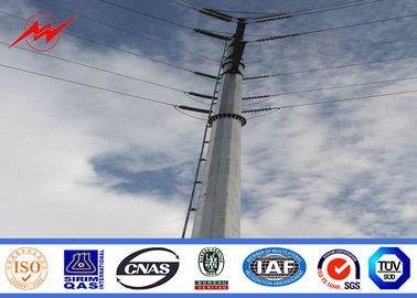 الصين 10.5M 800 DAN Steel Power Pole Double Circuit Transmission Line Electric Utility Poles المزود