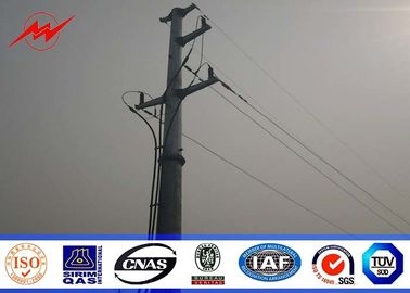 الصين 132KV Metal Transmission Line Electrical Power Poles 50 years warrenty المزود