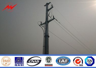 الصين Hot Dip Galvanized Utility Power Electrical Transmission Poles With Accessories المزود