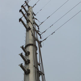 الصين 50FT المضلعات الكهربائية عوازل الصلب القطب الطاقة توزيع البولنديين ل 132KV المزود