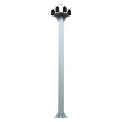 جودة  50 Years Warranty Steel Power Pole with IP65 Protective Level and 120 Kg Load Capacity for Outdoor Electrical Installations مصنع