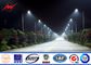  Approved Golden 5-30 m Street Steel Solar Light Poles With Painting المزود