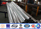 40ft 3KN 4mm Thickness Metal Utility Poles Q345 Material Galvanized Steel Pole المزود