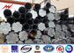Grade One Polygonal Bitumen Electrical Transmission Steel Transmission Poles المزود