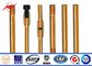 Pure Earth Earth Bar Copper Grounding Rod Flat Pointed 0.254mm Thickness المزود