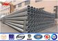 Hexadecagon Lattice Galvanization Steel Utility Pole 6mm Thickness Burial Type المزود