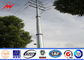 Single Arm CCTV Electrical Power Pole Steel Light Poles Custom المزود