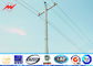 Customized 110KV Polygonal Steel Tubular Pole Street Lamp Highway Lighting Pole المزود