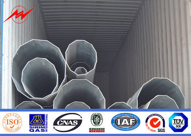 Spray Paint Galvanised Steel Poles Street Dual Lamp Outdoor Light Pole المزود