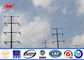 36M Galvanized Steel Electrical Power Pole For 69 kv Power Distribution Line المزود