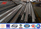 12m 350daN Electric Galvanized Steel Pole Bitumen Diameter 120mm - 280mm المزود
