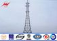 30m / 60m Conical 138kv Power Transmission Tower Power Transmission Pole المزود