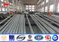 9m 200Dan Galvanizing Surface Treatment Electrical Line Poles / Steel Tubular المزود