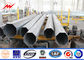 10kv - 550kv Medium Voltage Steel Tubular Poles With Galvanization Surface Treatment المزود