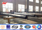ASTM A572 GR50 15m Steel Tubular Pole For Power Distribution Line Project المزود