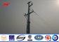 Utility Galvanized Power Poles For Power Distribution Line Project المزود