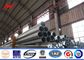 Galvanized Utility Power Poles with face to face joint mode / nsert mode المزود