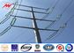132KV Metal Transmission Line Electrical Power Poles 50 years warrenty المزود